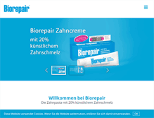 Tablet Screenshot of bio-repair.com